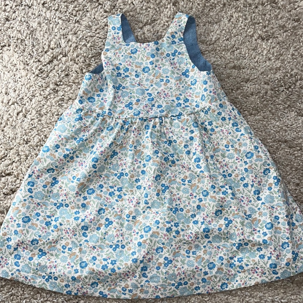 Thimble blue bell weekend dress 4T NWT